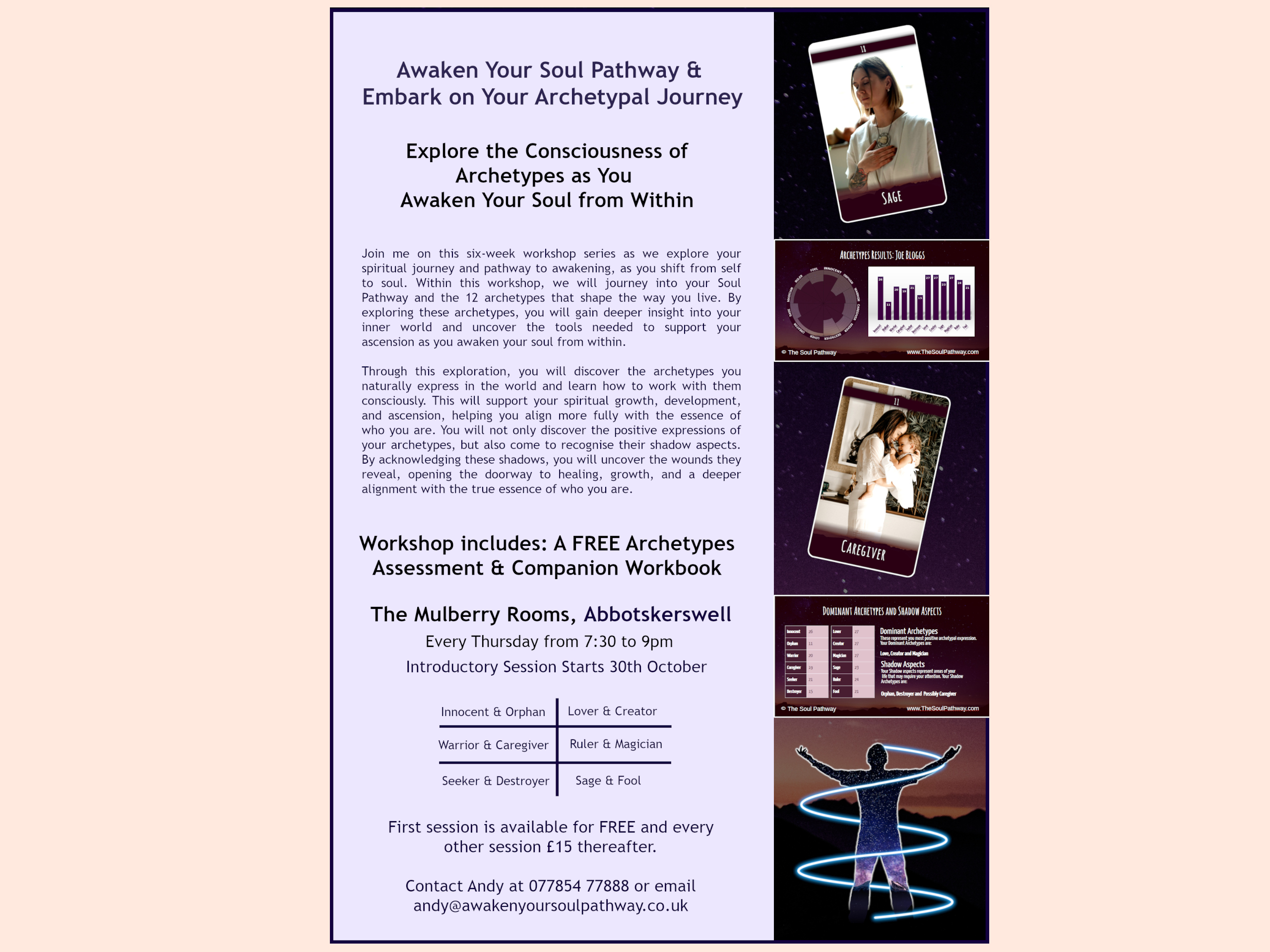 Archetypes Awakening Workshop
